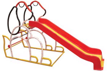 Cầu trượt thang leo con Chó.